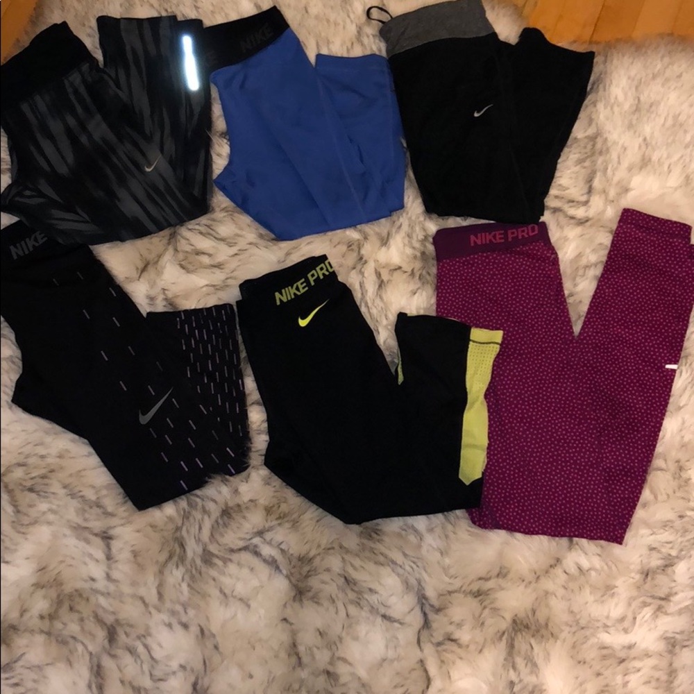 Nike bundle of leggings